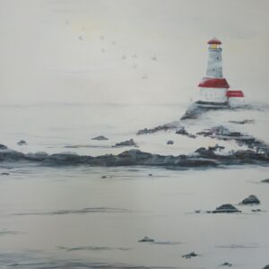 She Lies Beneath the Mist